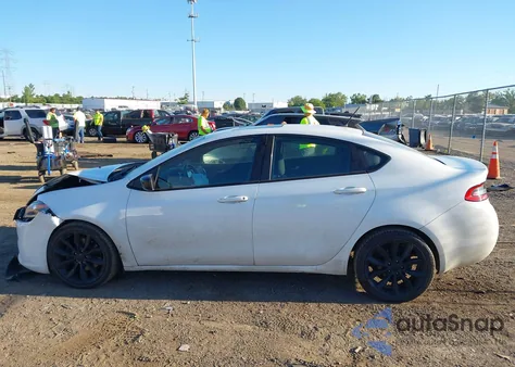 2016 Dodge Dart Sxt Sport Blacktop z USA, uszkodzony, nr VIN 1C3CDFFA9GD819357